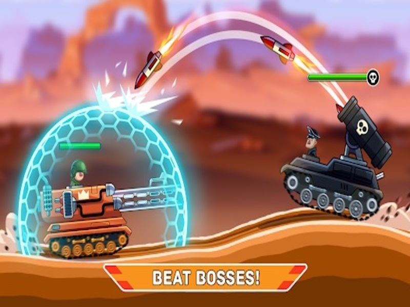 Tính Năng Mở khóa toàn bộ xe tăng Của Hack Hills of Steel