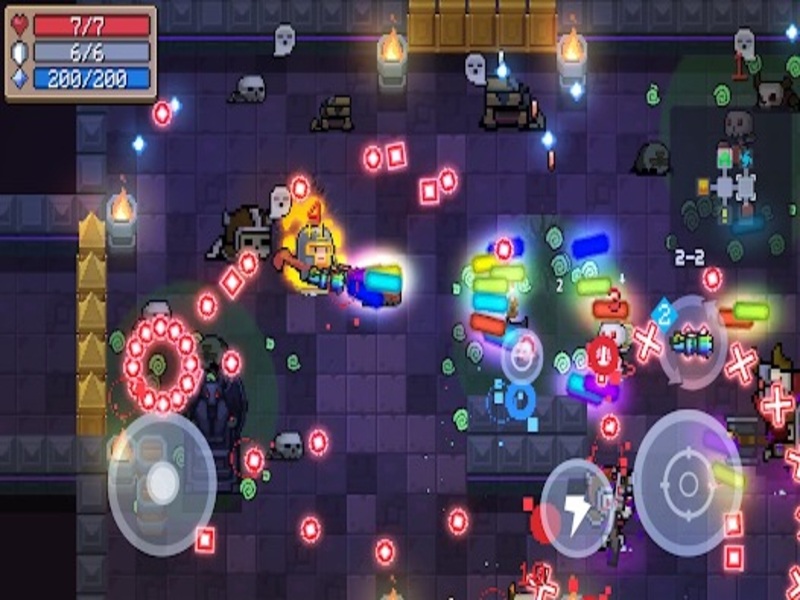 Tính Năng Vũ khí không giới hạn Hack Soul Knight