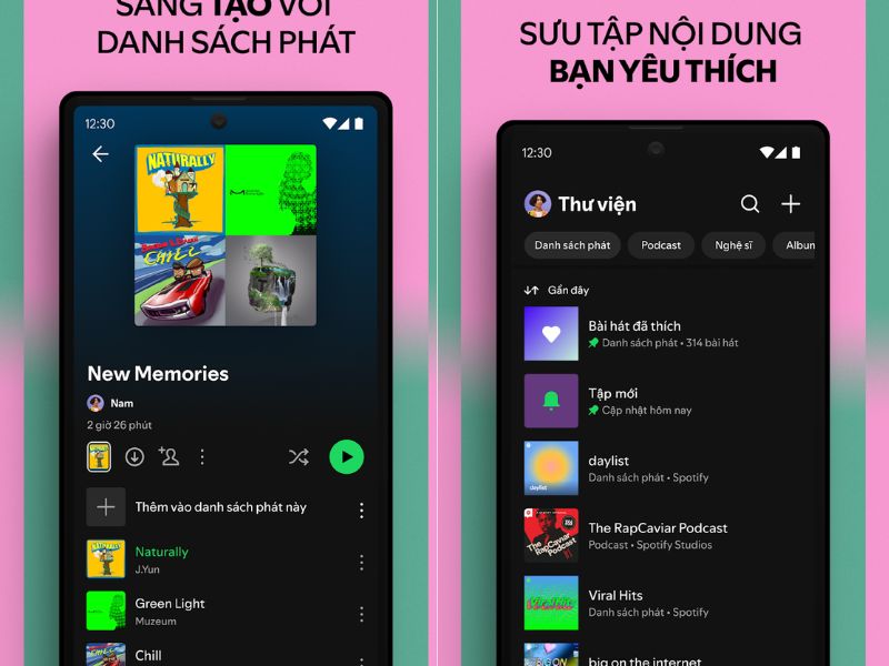  Thỏa sức tạo playlist nhạc trong Spotify Mod Apk Premium