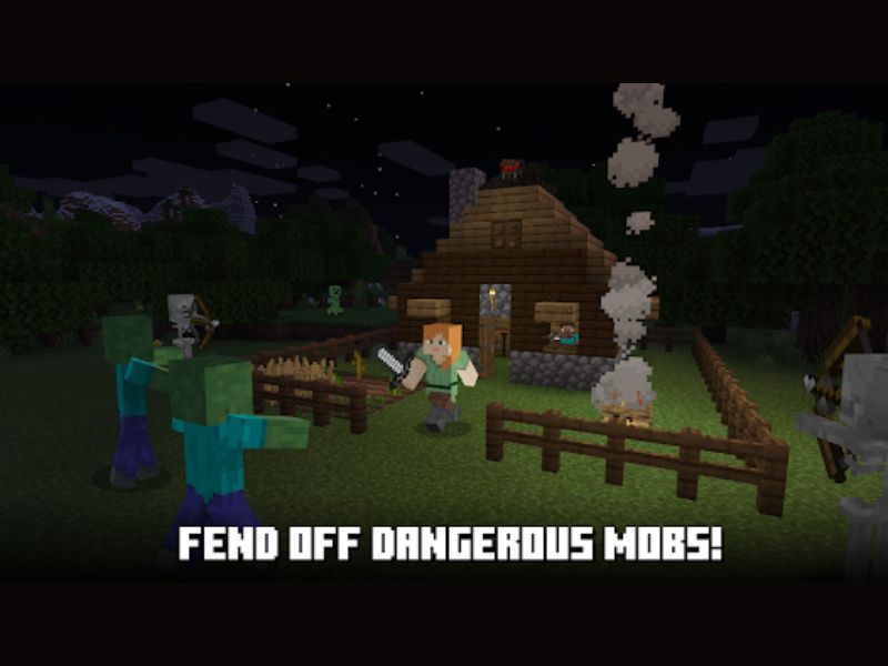 Tải Minecraft Menu Tiếng Việt Modlmh.com (Mở Khoá Skins,Full Vàng) v1.21.130.24 Chế độ bất tử trong Minecraft Menu Tiếng Việt Modlmh.com