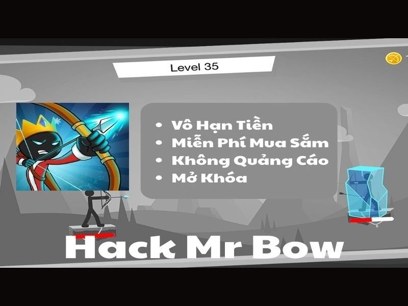 Menu mod trong Mr Bow Hack