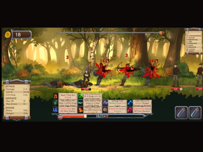 So Sánh Phiên Bản Gốc Với Obsidian Knight Rpg Mod APK