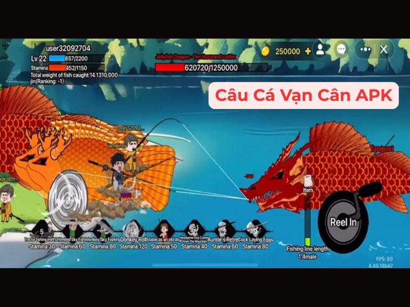 Giới Thiệu Câu Cá Vạn Cân Mod APK - Trải Nghiệm Săn Cá “Siêu Đã Tay”