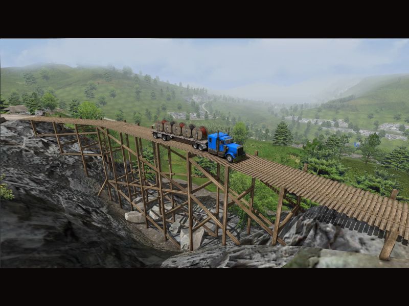 Lái Xe Tải Trên Những Cung Đường Khó Khăn Trong Universal Truck Simulator Mod