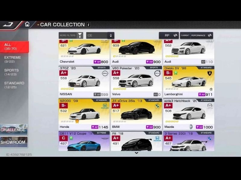 Tải Racing Master APK + Mod (Vô Hạn Tiền, Mở Khóa Tất Cả Xe) v0.27.1 Bộ sưu tập xe lớn trong Racing Master Mod APK