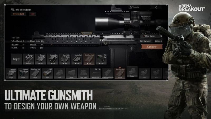 Hệ Thống Tùy Chỉnh Vũ Khí Chuyên Sâu Trong Arena Breakout 