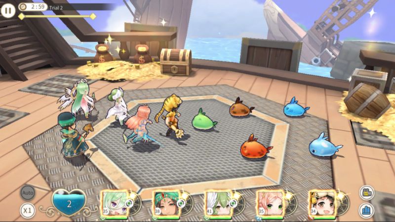 Chiến đấu theo lượt chú trọng chiến lược trong Cherry Tale Mod 