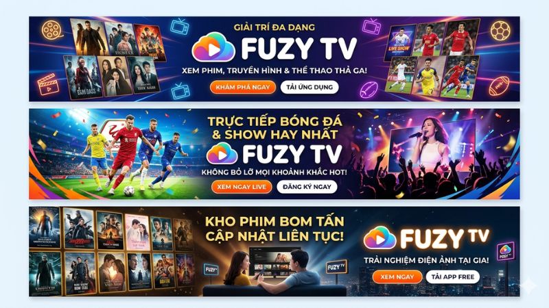 Tải Mod APK Fuzy TV Mới Nhất 2026 (Mở Khóa Premium, Chặn Quảng Cáo) Khám Phá Bản Mod APK Fuzy TV Premium