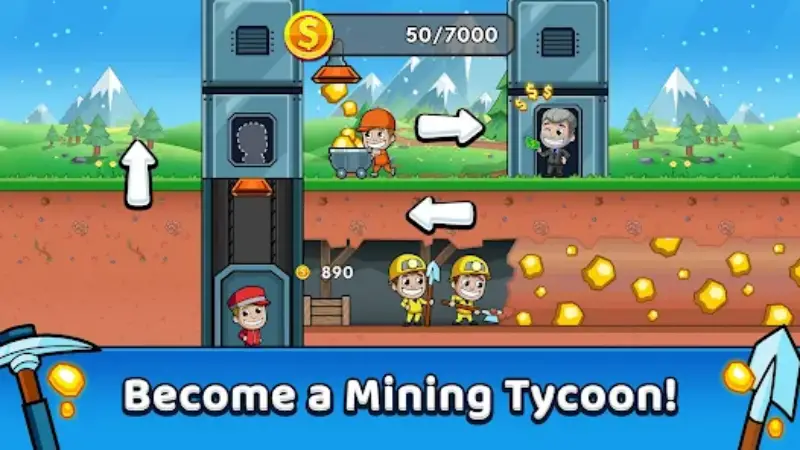 Tải Idle Miner Tycoon MOD APK (Vô Hạn Tiền) v5.56.0 Idle Miner Tycoon MOD APK