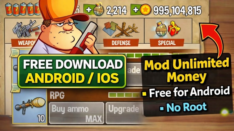 Swamp Attack MOD APK
