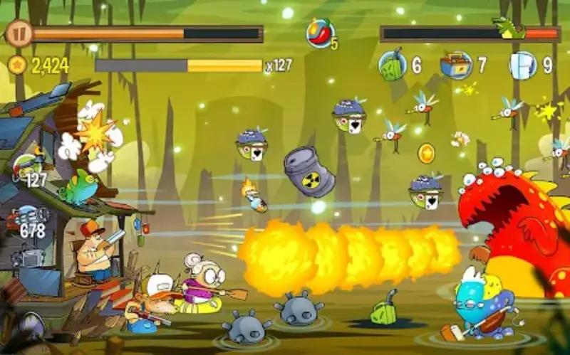 Swamp Attack MOD APK