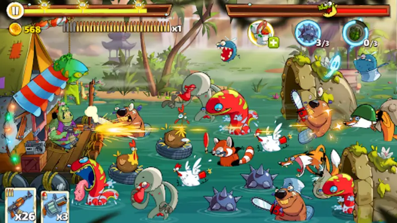 Swamp Attack MOD APK
