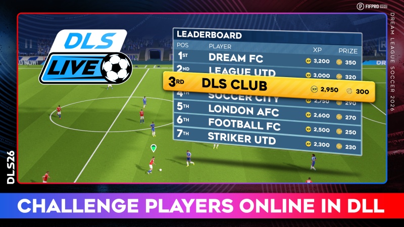 Tranh tài trong Dream League Live