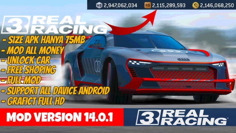 Tải Real Racing 3 MOD APK (MOD Menu và Vô Hạn Tiền) v14.0.1 Tính năng hấp dẫn có trong Real Racing 3 MOD APK