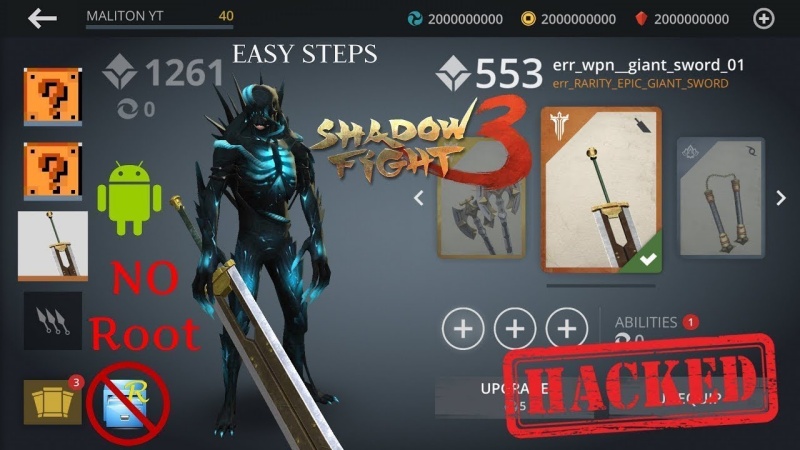 Tính năng hấp dẫn có trong Shadow Fight 3 MOD APK